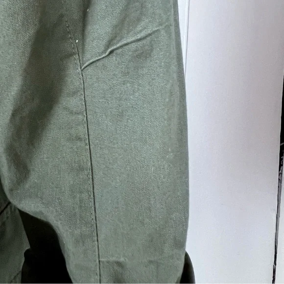 LOVE TREE OLIVE GREEN UTILITY JACKET SZ M - Picture 13 of 15